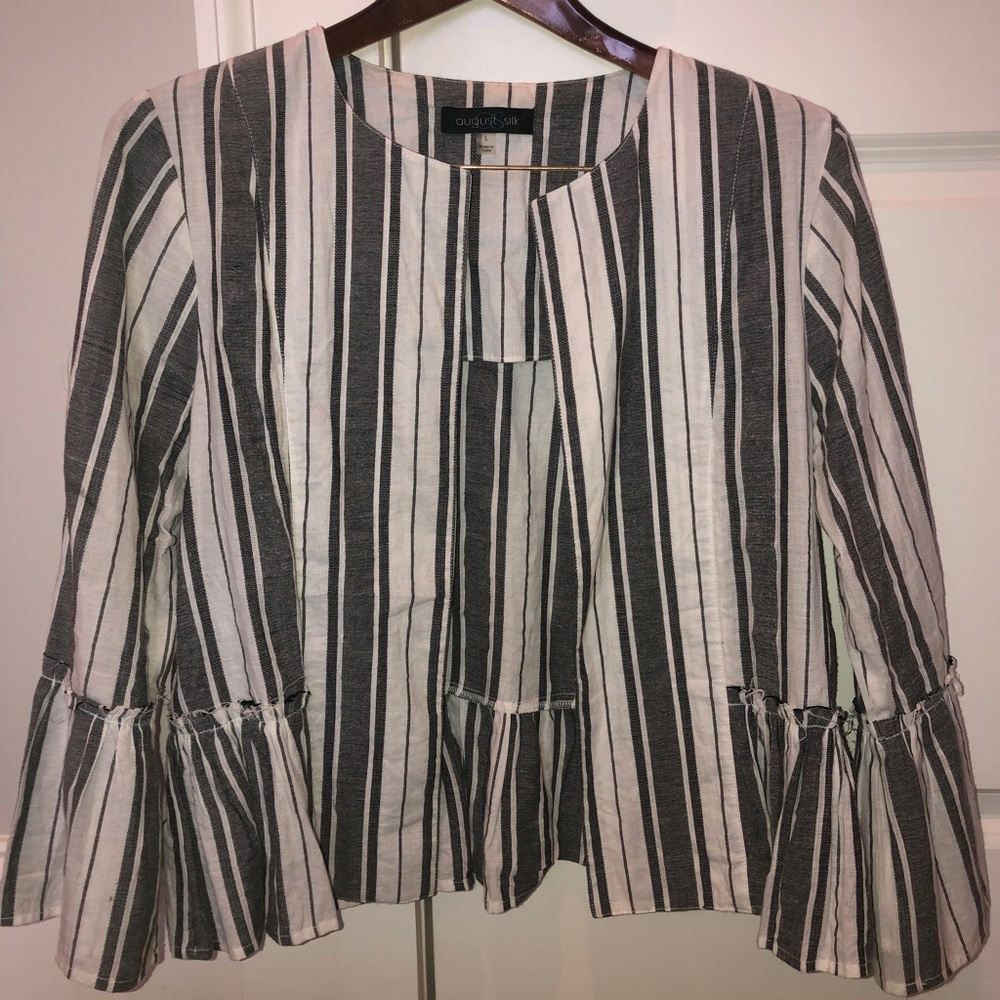 August Silk Cover Up Jacket
